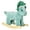 Green#8, variant on Kids Bikes Kids Plush Ride-On Rocking Horse Triceratops-shaped Plush Toy Rocker with Realistic Sounds for Child 36-72 Months Dark Green,Kids Riding Toys