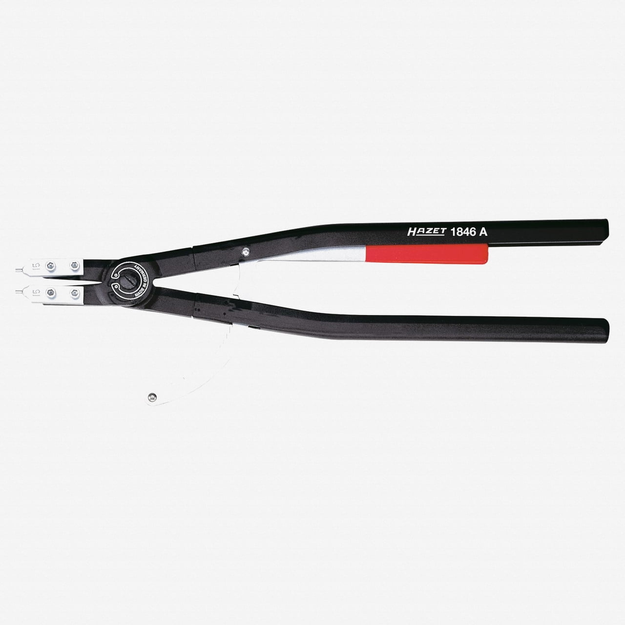 HAZET 1846A-2 Circlip Pliers - Internal Retaining Ring Tool