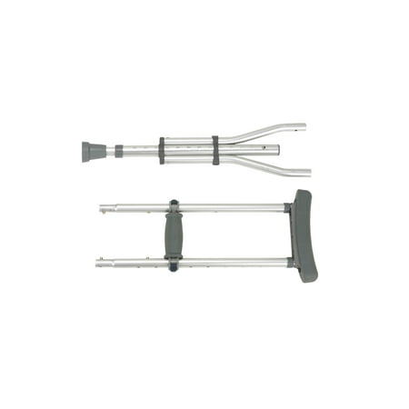 Drive Medical Knock Down Universal Aluminum Crutches, 1 Pair