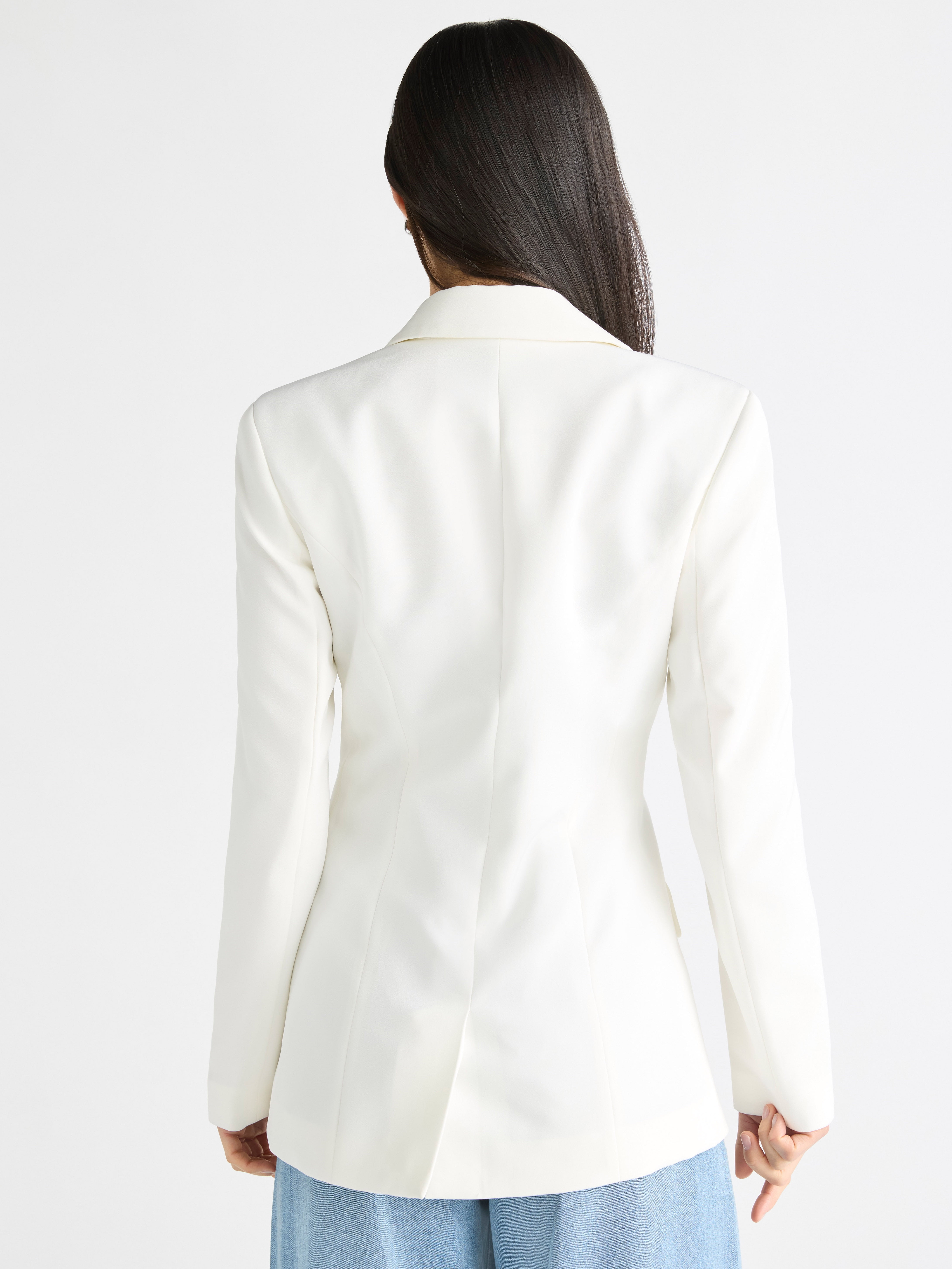 Scoop Women's Slim Fit Double Breasted Blazer, Sizes XS-XXL