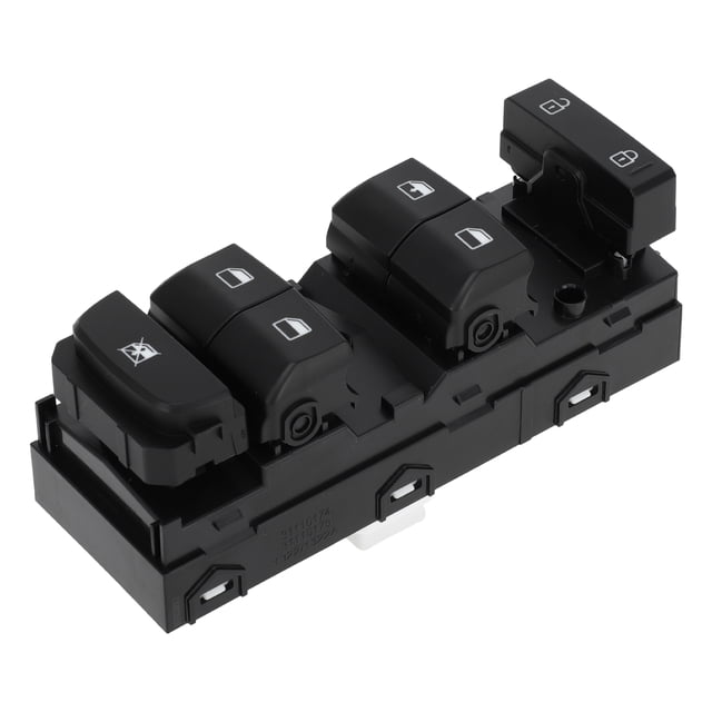 Interruptor de ventana eléctrica Unique Bargains para el lado del conductor delantero izquierdo para Kia Forte 2019-2021 Negro