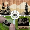 thumbnail image 6 of Rustic Hunting Deer Shower Curtain Set for Bathroom, Forest Woodland Cabin Bathroom Decorations, Farmhouse Country Lodge Bathroom Decor Polyester Fabric-72" x 72", 6 of 6