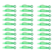 Uanit Small Fish Needle Threader Simple Plastic Hand Sewing Machine Thread Guide Diy Cross Stitch Tool For 30 Pcs Crafting Shape Threaders Artscrafts Sewing