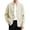 c01Beige, variant on Men's Commuting Cardigan Button Down Side Pockets Stand Up Collar Thick Knit Sweater Jacket for Casual Fall Wear Black XXXL