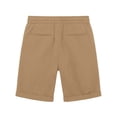 thumbnail image 7 of LEKWK Casual Shorts for Men Flat Front Chino Shorts with Belt Loops Button Closure Rolled Hem Relaxed Fit for Golf Travel Summer Everyday Wear Coffee L, 7 of 7