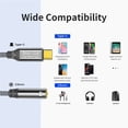 thumbnail image 5 of USB C to 3.5mm Female Headphone Adapter, Type C to AUX Audio Cable Compatible with iPhone 15/Pro Max/15 Pro/15 Plus Samsung Galaxy S23 S22 S21, 5 of 6