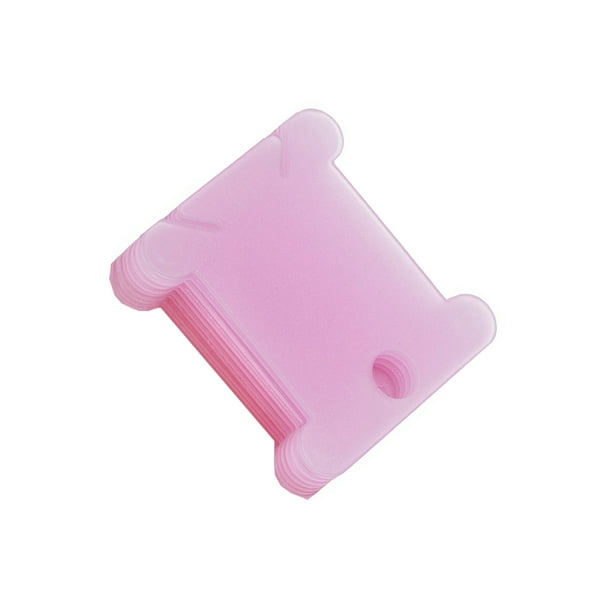 Billuyoard Tablero de bobinado, bobinas de hilo, carrete de cable, bobinadora de alambre, comodidad de larga duración, punto de simple, Artesanía Rosa 10 piezas