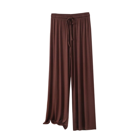 CHUMUD Womens Pajama Pants Sleepwear with Drawstring Wide Leg Casual Ultra-Soft Comfy Nightwear Pjs Bottoms Loungewear