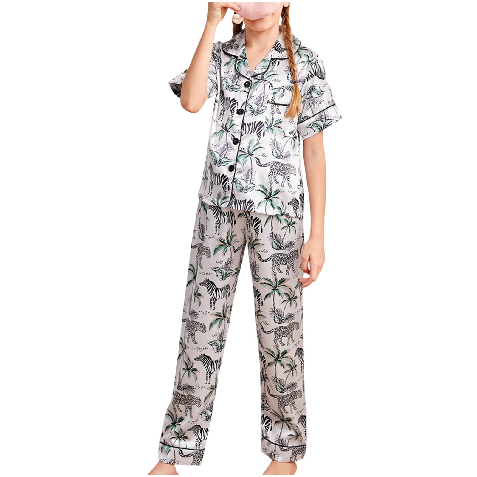 Girls Cotton Pajama Set, Age Group: 6-8 Years at Rs 400/piece in