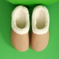 thumbnail image 2 of Yindaity Soft Slippers for Women Indoor Womens Fuzzy Slippers Ladies Arch Support Memory Foam Slippers Warm Comfy Slip On Indoor House Shoes(Khaki,15.99), 2 of 7