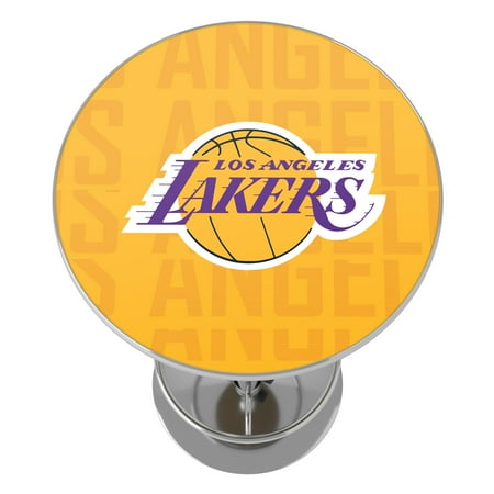 Los Angeles Lakers NBA City Chrome Pub Table - Gold, Purple