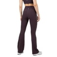 thumbnail image 6 of YITTY Active Women's Ultraluxe Kick Flare High Waist Legging, Athleisure, 4-Way-Stretch, Deep Plum, XS, Regular | 32" Inseam, 6 of 7