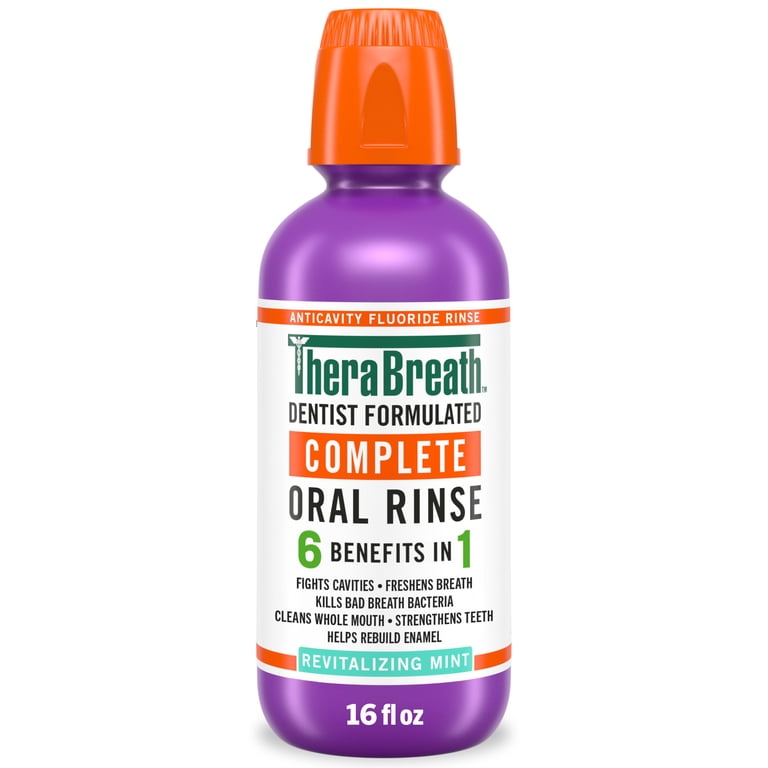 TheraBreath Complete Mouthwash, 6-in-1 Benefits photo 1