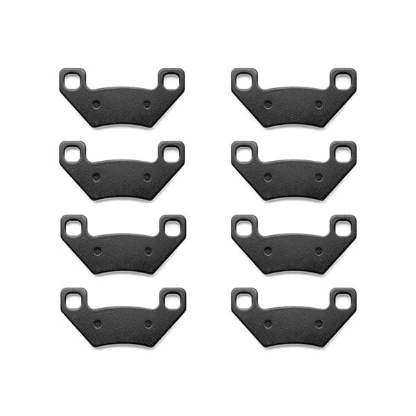 KMG Front Rear Brake Pads for 2009-2011 Arctic Cat 1000 H2 Prowler XTZ Non-Metallic Organic NAO Brake Pads Set