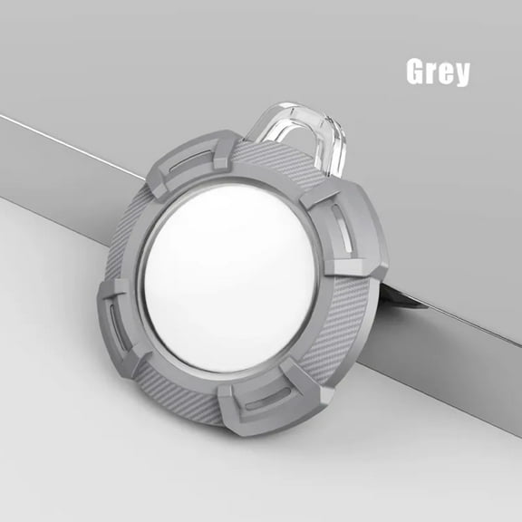 Rome Tech Fob Case Two-in-One Carbon Fibber for AirTag, Gray