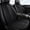 Black, variant on Car Seat Cover Pad, Breathable Auto Front Seat Bottom Cushion Mat & Seatback Cover, Soft Comfortable Vehicle Full Seat Protector, Universal Truck Suv Car Accessories