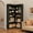 Black, variant on EastVita Farmhouse Bookshelf Corner Bookcase 72.8” Large Bookcase Wood Bookshelf Tall L Shaped Bookshelf 5 Tier Corner Shelf Display Rack Etagere Shelf Storage for Office Bedroom