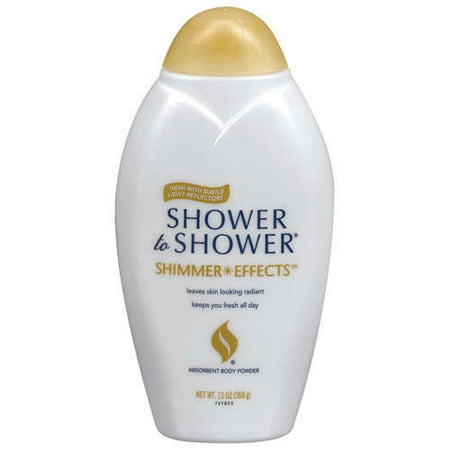 Shower to Shower: Shimmer Effects Body Powder, 13 oz