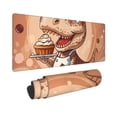 thumbnail image 2 of Xecao Dinosaur Baking Delight for Mouse Pad - Waterproof Extended Contour Mouse Mat, Large Gaming Mousepad Laptop Keyboard Mat with Non-Slip Rubber Base, 2 of 8