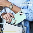 thumbnail image 6 of JTCASES for iPhone 15 Plus Case with Wireless Charging, Hybird Shockproof Bumper Anti-fall Rugged Non-slipping Protective Shell for iPhone 15 Plus (6.7" 2023), Green, 6 of 8