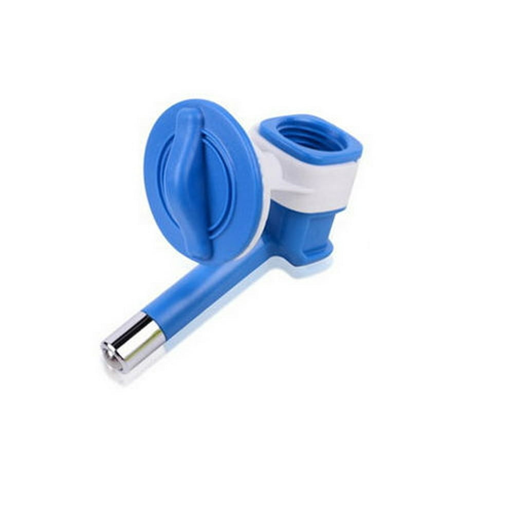 Water Nozzle for Dog Crate water bottles No Drip (Blue)