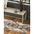 thumbnail image 5 of Unique Loom Sofia Collection Area Rug - Albert (3' 3" x 16' 5" Runner Brown/Ivory), 5 of 7