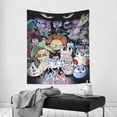 thumbnail image 5 of The Cuphead Show Tapestry Wall Hanging Wall Art Decor Wall Tapestry for Living Room Bedroom Dorm 40x60 Inch, 5 of 7