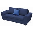 thumbnail image 5 of Sala Modular 3-2 El Bazar Store Islandia Lino nacional Azul Marino Sofá Love seat, 5 of 5