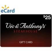 Vic & Anthony's $25 Gift Card (email delivery)