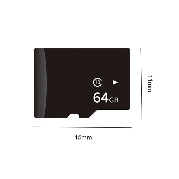 Tarjeta de memoria de tarjeta micro TF para cámara de tableta de teléfono inteligente Android (64 GB) Likrtyny Para estrenar