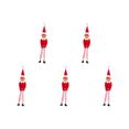 thumbnail image 1 of Estantería Hada Navidad Muñeca Novedad Largo Bendy Naughty Boy Elf () Rojo, 1 of 5