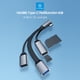 thumbnail image 5 of Hagibis Adaptador HAGiBiS USB-C 4 en 1 con USB 3.0, USB 2.0 y Lector TF, Compatible con Teléfonos, Laptops y iPads, 5 of 6