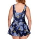 thumbnail image 4 of Trajes de baño de una pieza para mujer Talla Bikini para mujer Sin espalda con aberturas Traje de baño de cuello en V sólido Traje de baño para mujer, 4 of 8