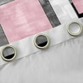 thumbnail image 4 of Manfei Pink Square Black Out Curtains for Adult, Abstract Ombre Curtains Pack of 2 (42x63 Each), Modern Fashion Style Bedroom Curtains, Curtains and Drapes Home Decor, 4 of 6
