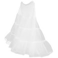 thumbnail image 4 of PTOOTP 1Pack Girls Tutu Skirt Round Voile Crystal Voile Cosplay Wedding Prom Banquet, 4 of 8