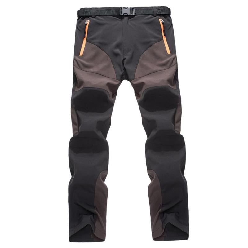 Mens Quick Dry Outdoor Hiking Long Pants Trousers Refreshing & Comfortable 