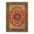 thumbnail image 2 of Pasargad Home Serapi Collection Hand-Knotted Wool Rust/Navy Area Rug- 3' x 5', For Indoor Space and all Age of Group, 2 of 2