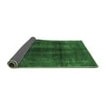 thumbnail image 2 of Ahgly Company Indoor Square Abstract Emerald Green Modern Area Rugs, 6' Square, 2 of 4