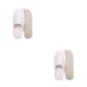 thumbnail image 4 of 10 pares de zapatillas de hotel desechables Minnieouse de lana Coral para hombre y mujer color Blanco 2, 4 of 6