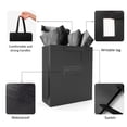 thumbnail image 5 of JiaWei World 16" Large Gift Bags, 6 Pack Gift Wrap Bag (Black Foil Dots) with Tissue Paper, Ribbon, Card, Blank Tag for Christmas, Wedding, 5 of 6