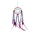 thumbnail image 2 of Atrapapesadillas de Plumas de Morado Decor de Pared Ventana Colgante Regalo Elegante Sunnimix Atrapasueños, 2 of 8