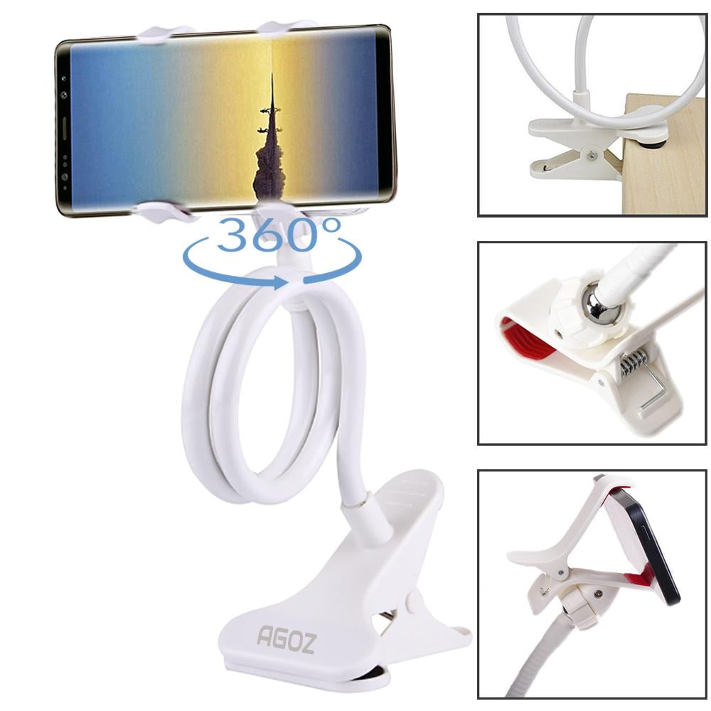 Flexible Clamp Mount Phone Holder for iPhone 12, Kuwait Ubuy