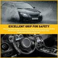 thumbnail image 3 of Steering Wheel Cover Carbon Fiber Universal Car Steering Wheel Booster Cover Non-Slip Accessories Pack of 2, 3 of 11
