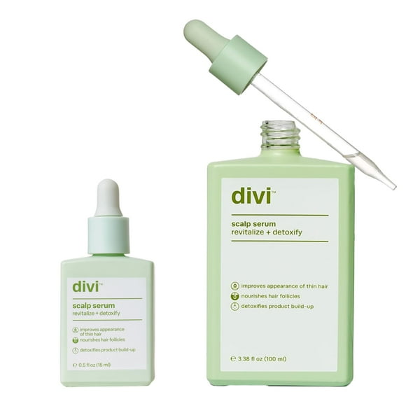 Divi Home and Away Bundle | Scalp Serum for Thinning Hair 15ml + Scalp Serum 100ml | 2 Piece Set