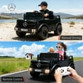 thumbnail image 4 of HEIMILI 12V Ride on Toys Electric Car,Licensed Mercedes-Benz Unimog w/Parent Remote Control,Age for 1-4 Boys,Girls,Kids,Black, 4 of 10