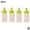 Green, variant on 4-pcs Mini Kitchen Sauce Bottles, Squeeze Bottles Condiment Dispenser for Ketchup Mustard and Salad, 3.14x1.26inch Portable Lunch Box Condiment Bottles with Leakproof Screw Cap D0C7