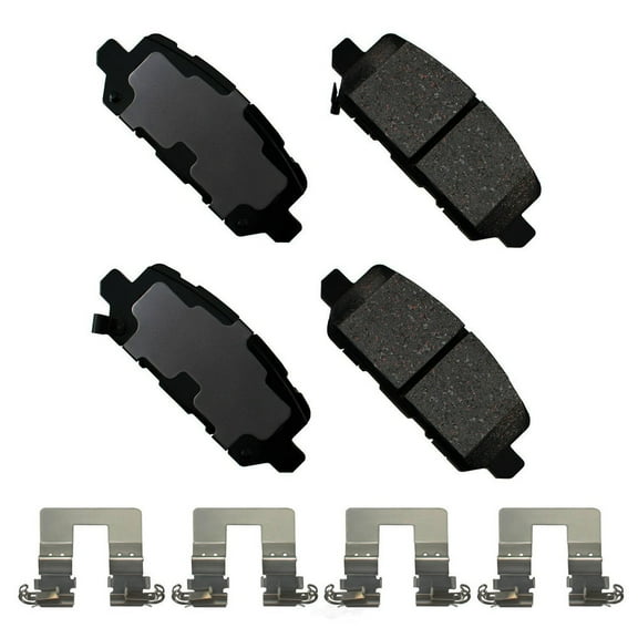 Akebono ProACT ACT1841 Ultra-Premium Ceramic Disc Brake Pads Fits select: 2016-2022 HONDA HR-V, 2016 HONDA CR-Z