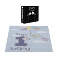 thumbnail image 4 of Ambesonne 1st Birthday Jigsaw Puzzle, in the Sky, Heirloom-Quality Fun Activity for Family Durable Cardboard, 1000 pcs, Sky Blue and Grey, 4 of 6