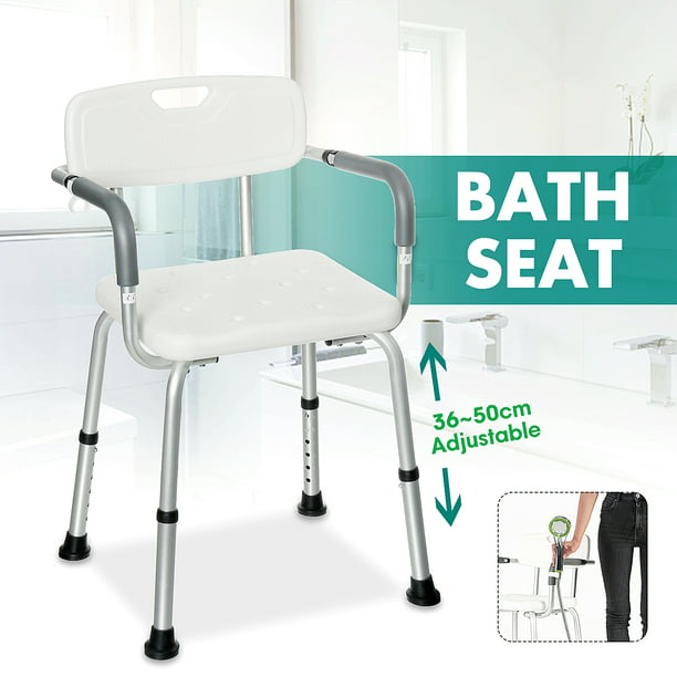Shower Chair Bath Seat Bathroom Bath Tub Transfer Bench Aid Stool With