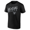 thumbnail image 2 of Men's Black Las Vegas Raiders Hustle T-Shirt, 2 of 3